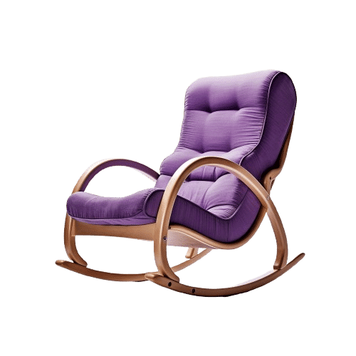 91628224 Clipped a purple rocking chair 2 removebg preview