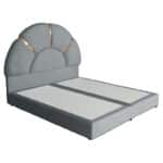 ميلان | هيكل سرير من المخمل - ديباج