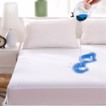 بكج الحماية | واقي مراتب + واقي مخدة قياس 75×50 سم عدد ٢ من القطن العازل للماء 100%